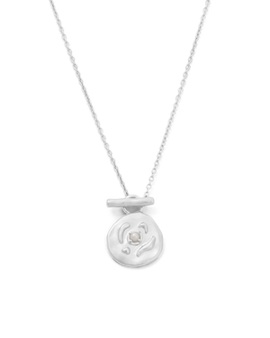 Kirstin Ash - Vacanza Coin Necklace in Silver