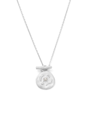 
            
                Load image into Gallery viewer, Kirstin Ash - Vacanza Coin Necklace in Silver
            
        
