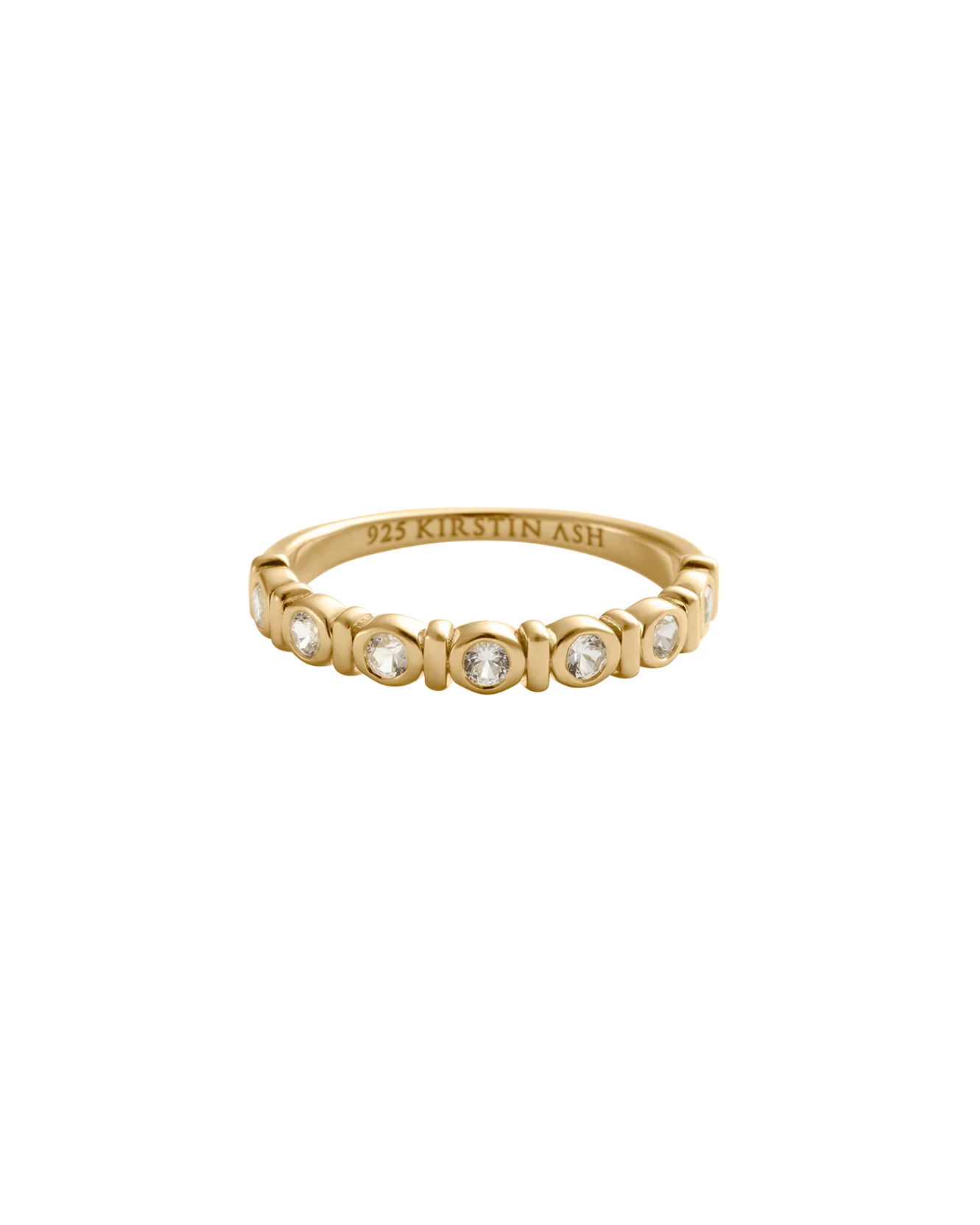 Kirstin Ash - Vale Tennis Ring in Gold