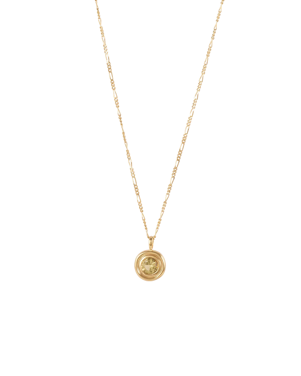 Kirstin Ash - Veil Radiance Figaro Necklace in Gold