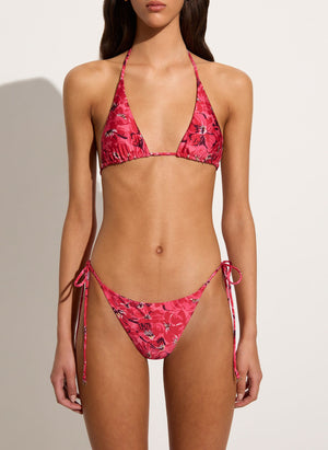 Faithfull The Brand - Lattea Bikini Top in El Limon Floral - Pink