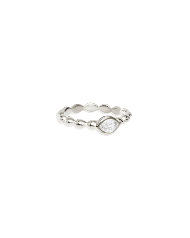 By Charlotte - Lucky Eye Ring in Silver
