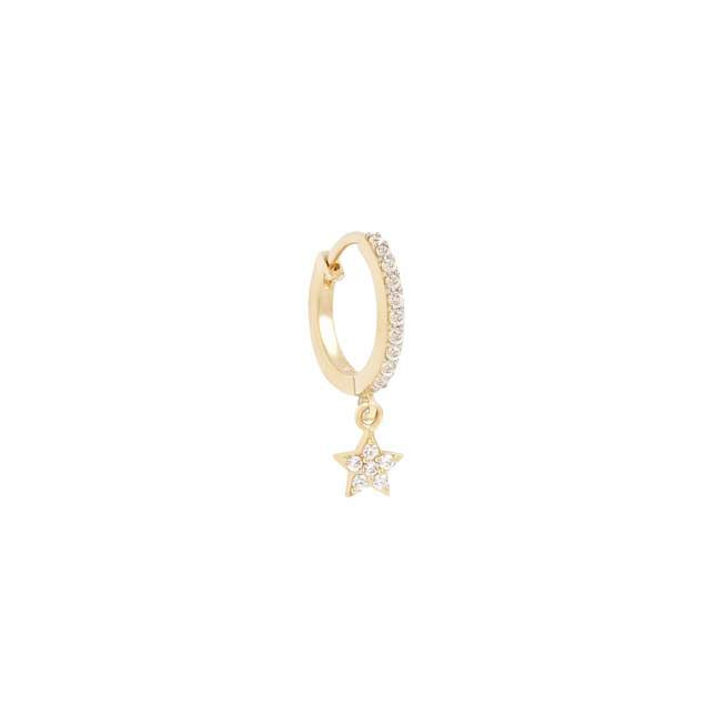 By Charlotte - Dance Under The Stars Hoops - 14K Solid Gold