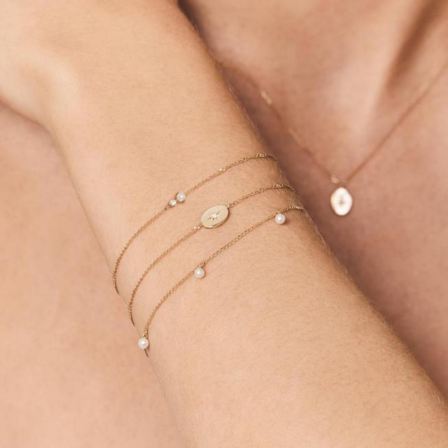 
                      
                        By Charlotte - 14k Gold Shine Your Light Bracelet
                      
                    