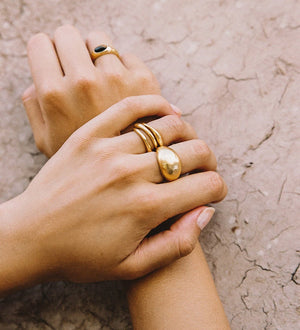 Kirstin Ash - Golden Light Stacking Ring in Gold