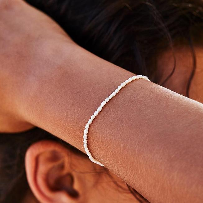 By Charlotte  - Moonlight Bracelet in Silver