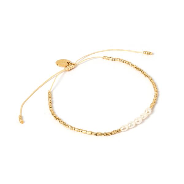 Arms of Eve - Seline Gold and Pearl Bracelet