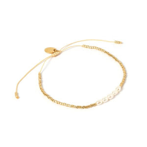 Arms of Eve - Seline Gold and Pearl Bracelet