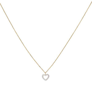 By Charlotte - 14k Gold Eternal Love Diamond Necklace