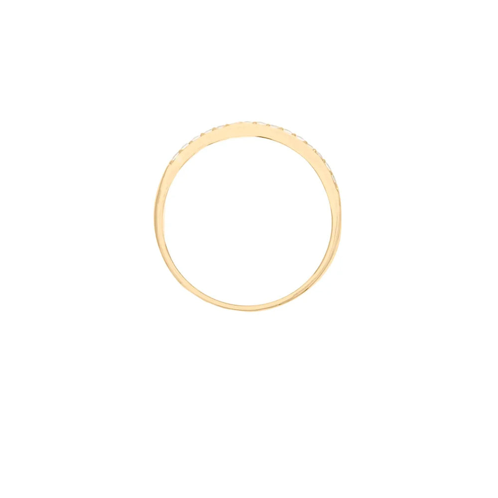 By Charlotte - 14k Gold Halo Ring