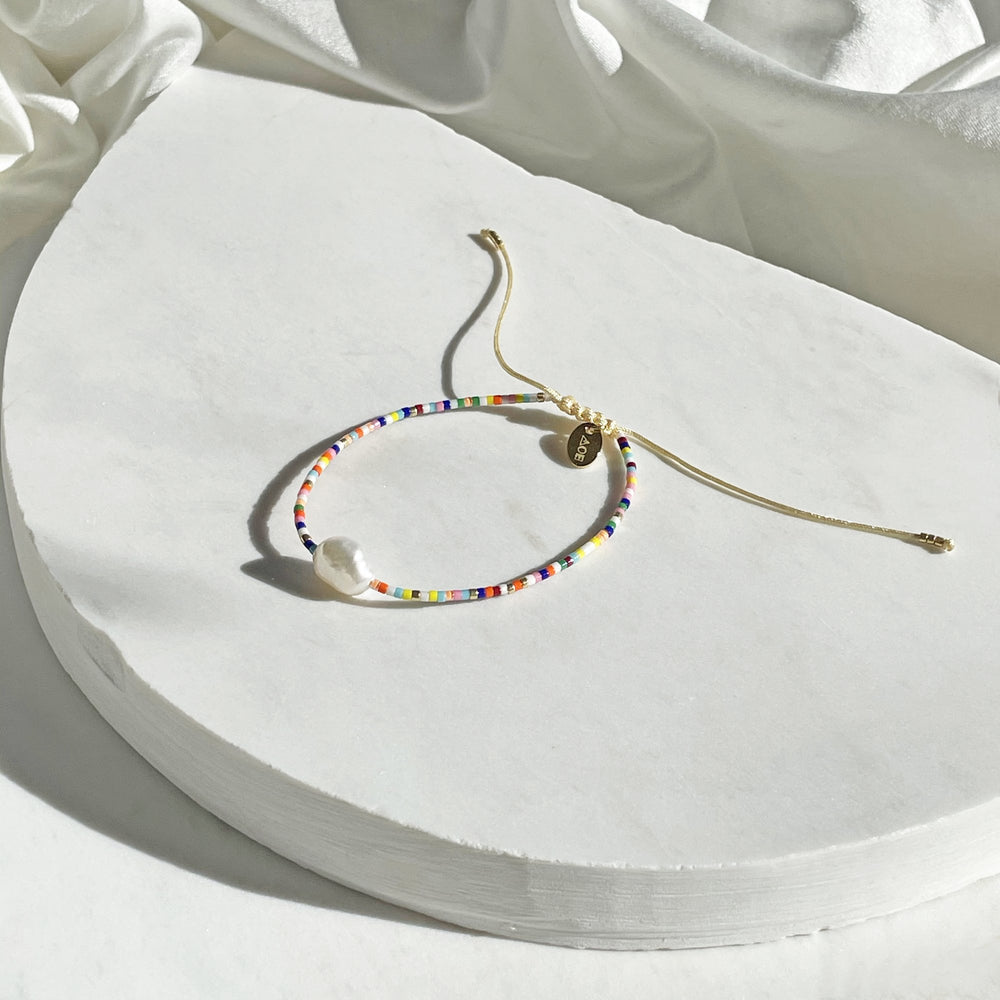 Arms of Eve - Marley Gold and Pearl Bracelet