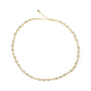 Arms of Eve - Isadora Gold Necklace in Stone