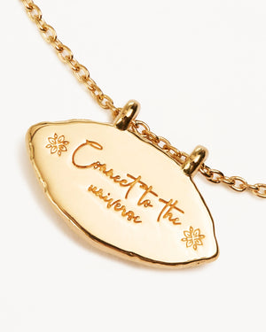 By Charlotte - Connect to the Universe Necklace in Gold