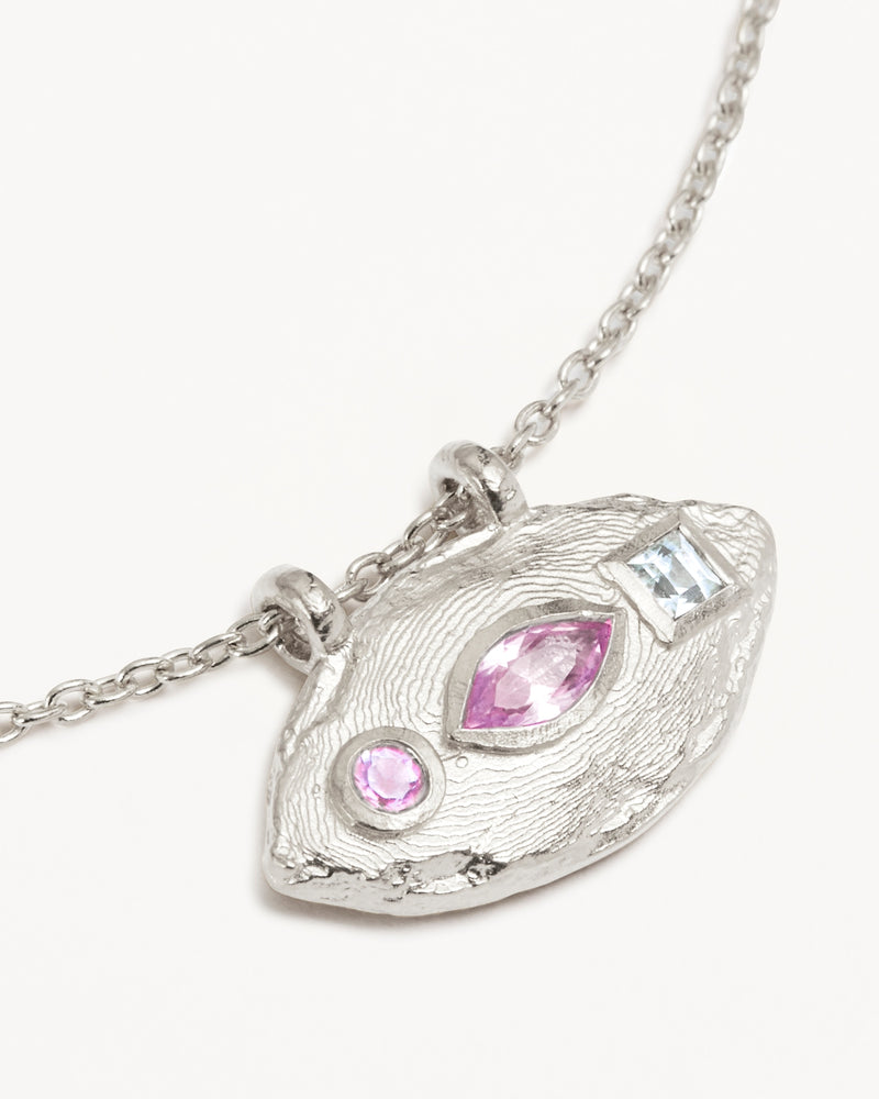 
            
                Load image into Gallery viewer, By Charlotte - Connect to the Universe Necklace in Silver
            
        