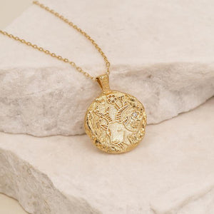 
            
                Load image into Gallery viewer, By Charlotte - Capricorn Necklace in Gold
            
        