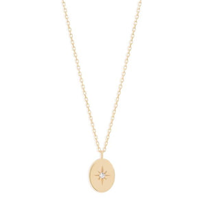 
            
                Load image into Gallery viewer, By Charlotte - 14k Gold Shine Your Light Diamond Necklace
            
        