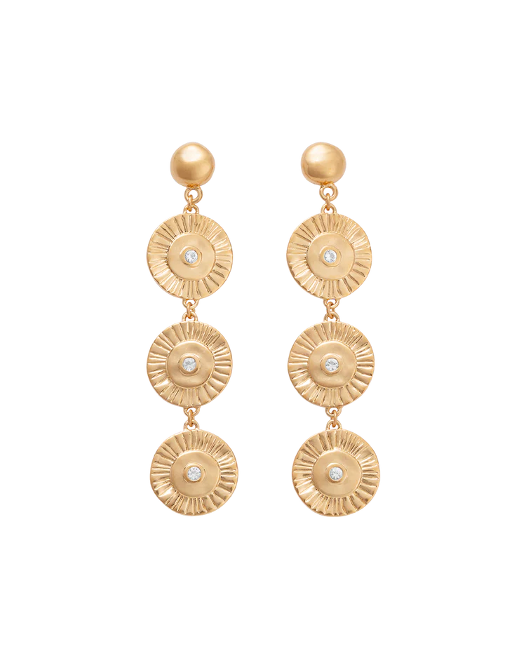 Kirstin Ash - Afterglow Earrings in Gold