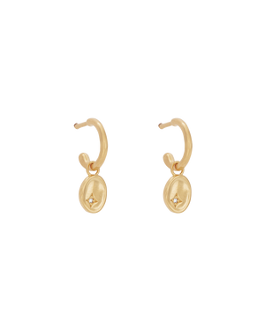 Kirstin Ash - Align Hoops in Gold