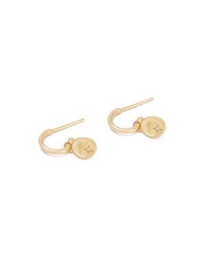 Kirstin Ash - Align Hoops in Gold