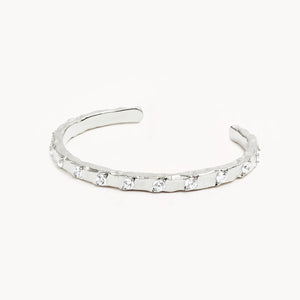 By Charlotte - Cosmic Cuff Bracelet in Silver