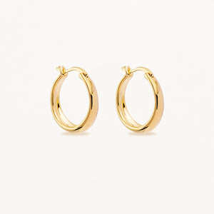 By Charlotte - Infinite Horizon Hoops in Gold - Large