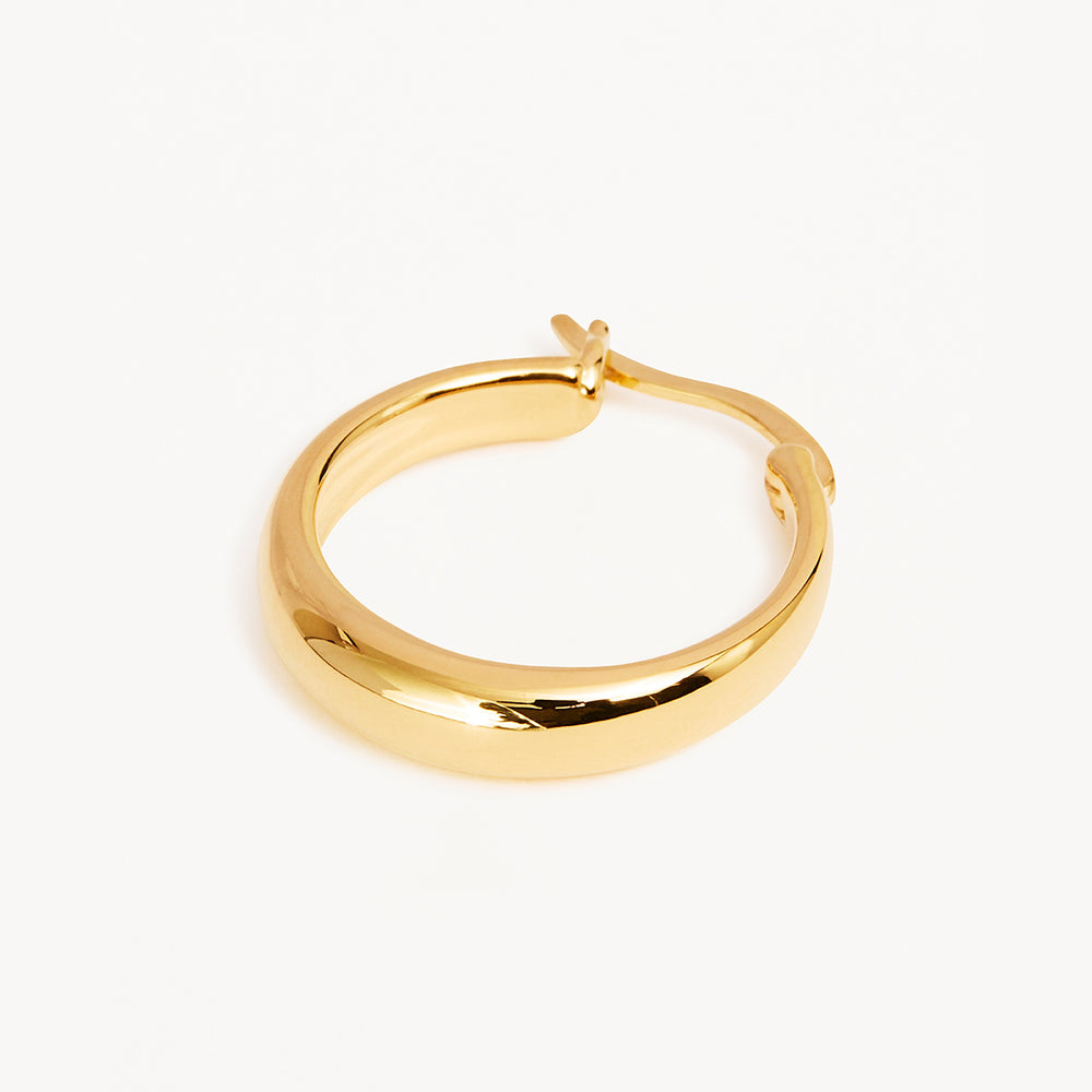 By Charlotte - Infinite Horizon Hoops in Gold - Large