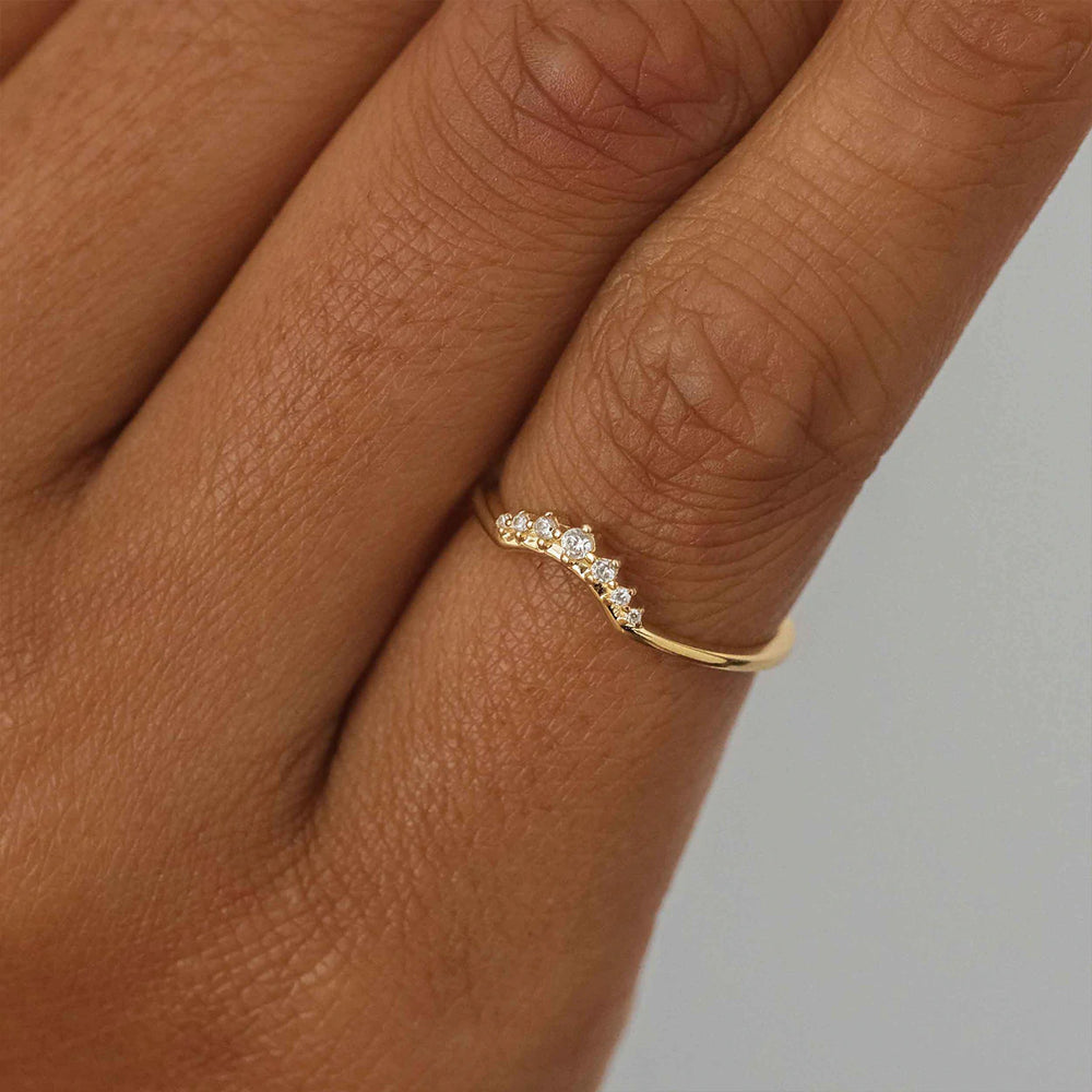 By Charlotte - Intention Ring in Gold