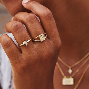 By Charlotte - Starlight Ring in Gold
