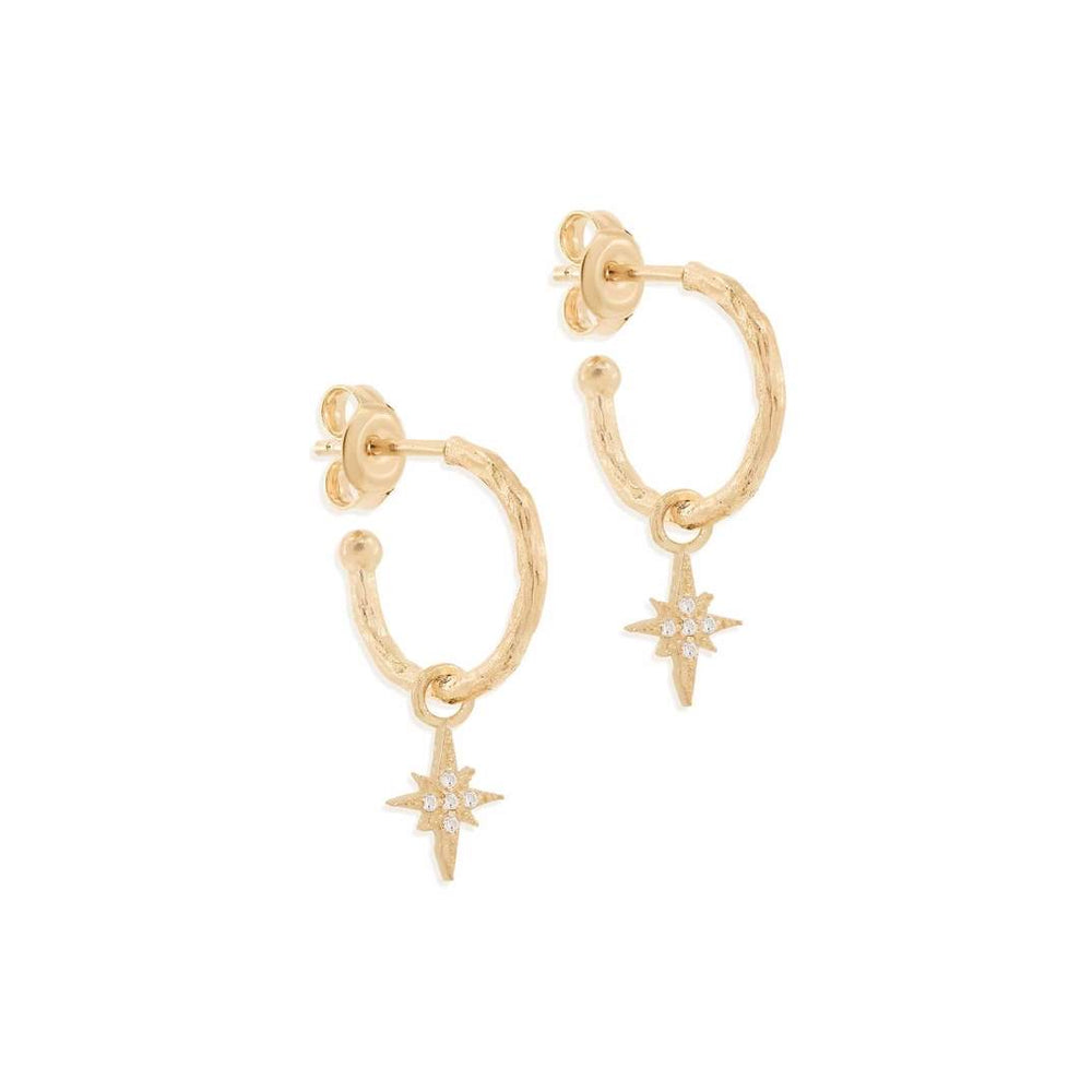 By Charlotte - Starlight Hoops in Gold