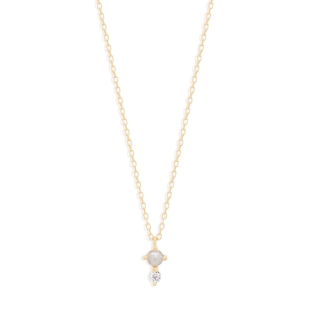 
            
                Load image into Gallery viewer, By Charlotte - 14k Gold Light of The Moon Necklace
            
        