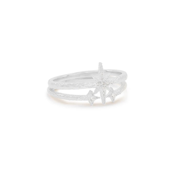 
                      
                        By Charlotte - Starlight Ring in Silver
                      
                    