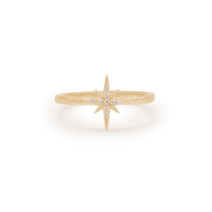 By Charlotte - Starlight Ring in Gold