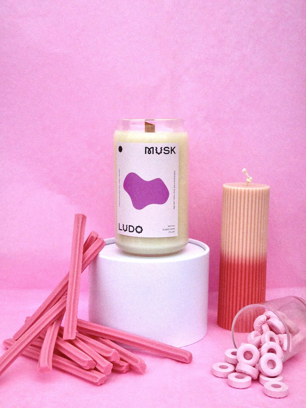 Ludo Candle - Musk