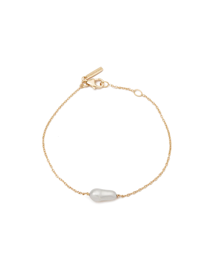 Kirstin Ash - La Sirene Pearl Bracelet in Gold