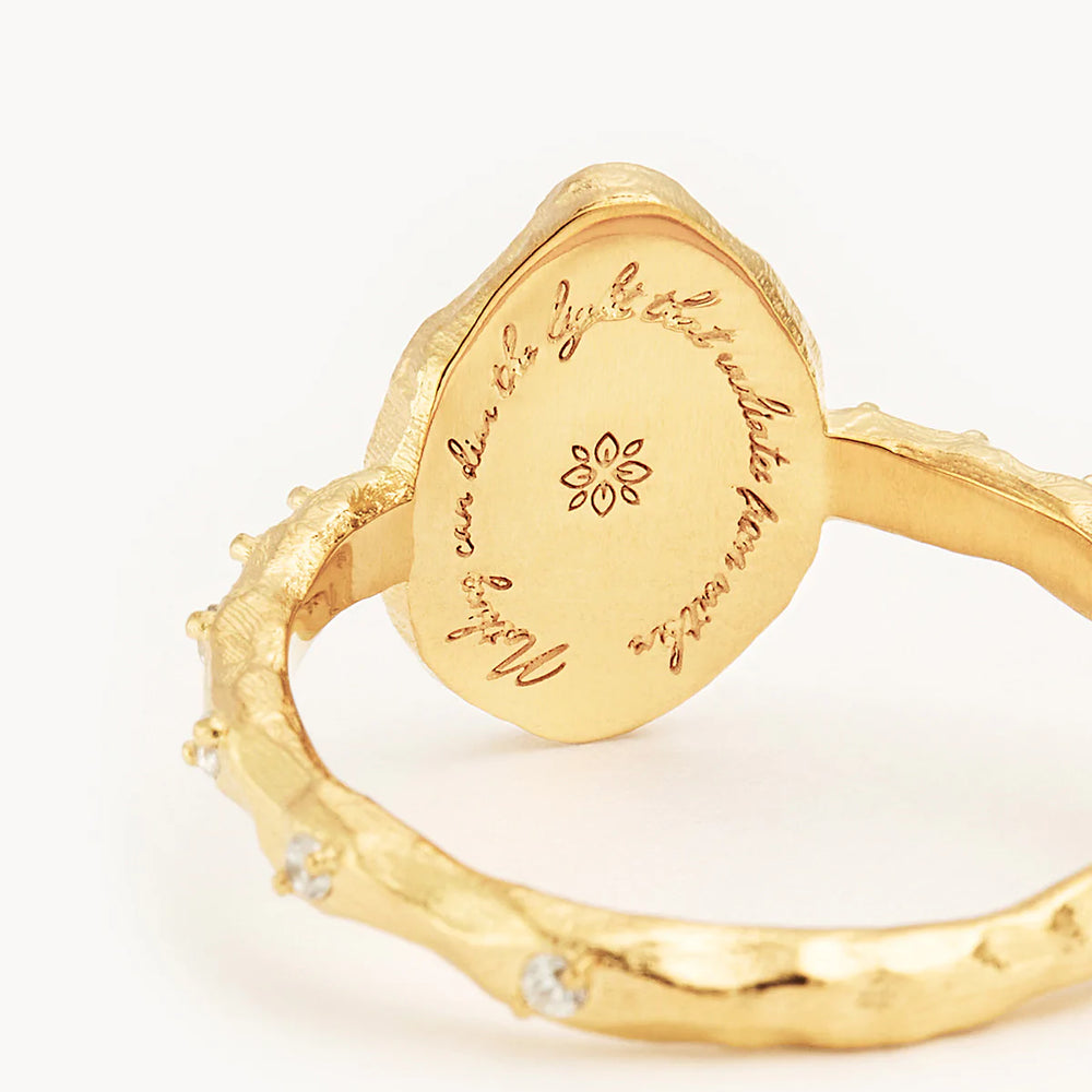 By Charlotte - Northern Star Ring In Gold