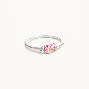 By Charlotte - Cherished Connections Ring in Silver