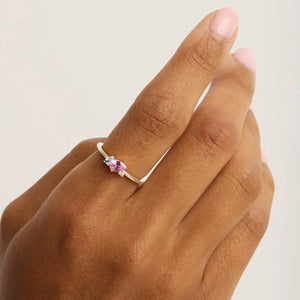 By Charlotte - Cherished Connections Ring in Silver
