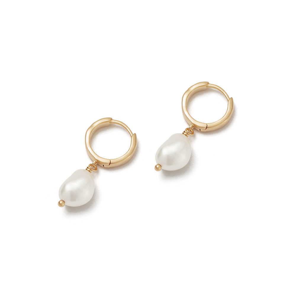 Kirstin Ash - Solstice Hoops in Gold