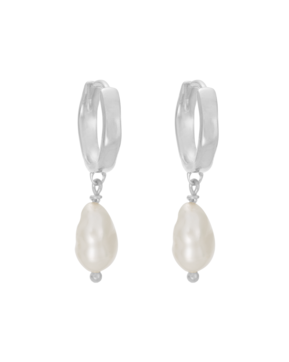 Kirstin Ash - Solstice Hoops in Silver