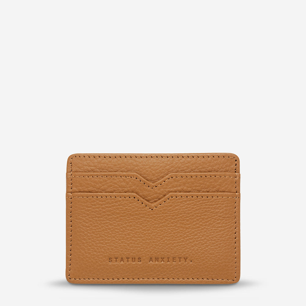 Status Anxiety - Together For Now Wallet in Tan